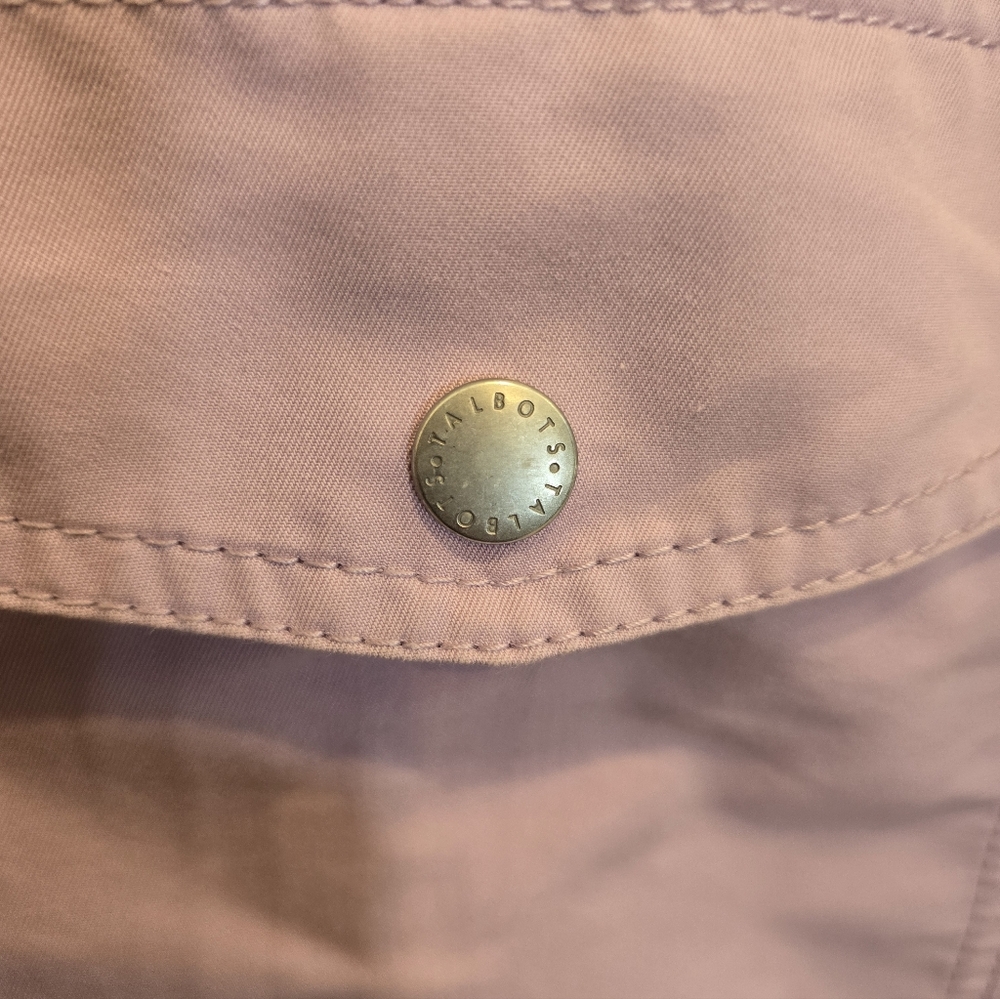 Wonderful Rain Jacket By Talbots - Picture 2 of 15